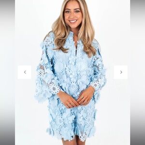 J. Marie seraphina blue dress NWT